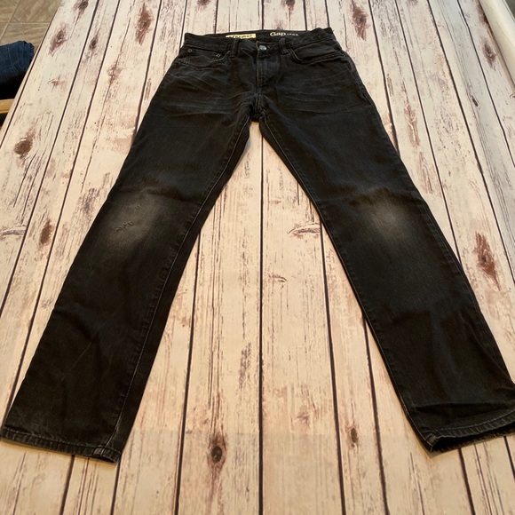 Gap 1969 black straight jean 28/30 - Picture 2 of 7